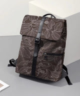 100% Cotton Half Panama Printed Fabric / Canvas printed Fabric / Grey White Leaves Digital Print Fabric - G.k Fashion Fabrics