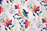 100% Cotton Half Panama Printed Fabric / Canvas printed Fabric / Mutabilis Digital Print Fabric - G.k Fashion Fabrics