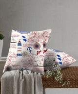 100% Cotton Half Panama Printed Fabric / Canvas printed Fabric / Ocean Sailing Digital Print Fabric - G.k Fashion Fabrics