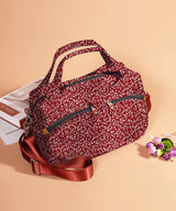 100% Cotton Half Panama Printed Fabric / Canvas printed Fabric / Red Botanical Digital Print Fabric - G.k Fashion Fabrics