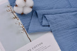100% ORGANIC Double Gauze Plain Fabric - G.k Fashion Fabrics double gauze