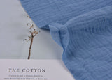 100% ORGANIC Double Gauze Plain Fabric - G.k Fashion Fabrics double gauze
