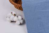 100% ORGANIC Double Gauze Plain Fabric - G.k Fashion Fabrics double gauze