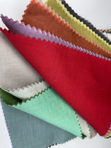 100% Pure Linen Stone Washed Fabric - G.k Fashion Fabrics fabric