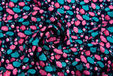 100% Viscose Poplin - Daily Bloom Floral Print Fabric - 61037 - G.k Fashion Fabrics viscose