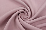 100% Viscose Poplin solid Fabric - G.k Fashion Fabrics Soft Rose - 1813 / Price per Half Yard viscose