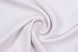 100% Viscose Poplin solid Fabric - G.k Fashion Fabrics Optical White - 50 / Price per Half Yard viscose
