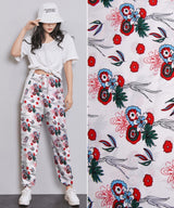 100% Viscose Poplin - Vintage Floral Print Fabric - 61005 - G.k Fashion Fabrics viscose