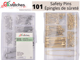 101 Safety Pins - G.k Fashion Fabrics Pins