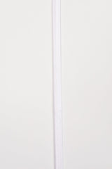 12mm Satin Piping Lip Cord Edge Trim - 3mm Width - G.k Fashion Fabrics White