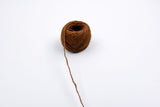 2mm Jute Hemp String Cord (25 meters roll) Natural Jute String Natural Fiber - G.k Fashion Fabrics Golden Brown