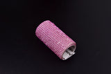 2mm Rhinestone Self Adhesive Sheet - G.k Fashion Fabrics Fuchsia / 2cm x 16cm