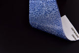 2mm Rhinestone Self Adhesive Sheet - G.k Fashion Fabrics Blue / 1.5cm x 16cm