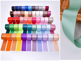 Collection de rubans de satin de 15 mm de large