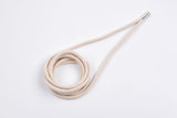 6mm 100% Cotton Drawstring With light weight Metal - G.k Fashion Fabrics