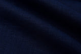 7oz Enzyme washed linen Fabric GK-6523 - G.k Fashion Fabrics Navy / Price per Half Yard fabric