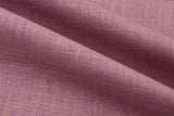 7oz Enzyme washed linen Fabric GK-6523 - G.k Fashion Fabrics Lavender / Price per Half Yard fabric