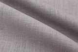 7oz Enzyme washed linen Fabric GK-6523 - G.k Fashion Fabrics Grey / Price per Half Yard fabric