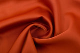 7oz matte Bridal Crepe Satin Fabric - G.k Fashion Fabrics Terracota - 63 / Price Per Half Yard satin
