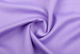 7oz matte Bridal Crepe Satin Fabric - G.k Fashion Fabrics Lilac / Price Per Half Yard satin