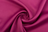 7oz matte Bridal Crepe Satin Fabric - G.k Fashion Fabrics Fuchsia - 84 / Price Per Half Yard satin