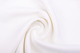 7oz matte Bridal Crepe Satin Fabric - G.k Fashion Fabrics Optical White - 1 / Price Per Half Yard satin