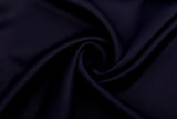 7oz matte Bridal Crepe Satin Fabric - G.k Fashion Fabrics Navy - 3 / Price Per Half Yard satin