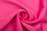 7oz matte Bridal Crepe Satin Fabric - G.k Fashion Fabrics Hot Pink / Price Per Half Yard satin