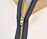 One - Way Close-End Denim Zippers - G.k Fashion Fabrics Zippers