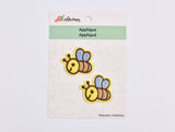 Bee Patches on Iron (2 Piece per Pack) - G.k Fashion Fabrics Patches