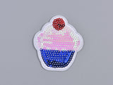 Ice cream Iron Patch (1 piece per pack) - G.k Fashion Fabrics