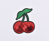 Cherry Patch on Iron (1 Piece per Pack) - G.k Fashion Fabrics Patches