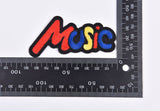 Music Iron Patch (1 piece per pack) - G.k Fashion Fabrics