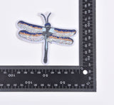 Dragonfly Sequin Embroidery Iron - G.k Fashion Fabrics