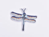 Dragonfly Sequin Embroidery Iron - G.k Fashion Fabrics