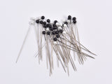 Long Pearlized Pins 40 pack - G.k Fashion Fabrics Pins