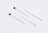 Long Pearlized Pins 40 pack - G.k Fashion Fabrics Pins