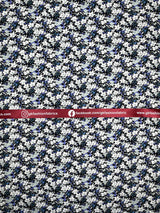 Summer daisies - Washed 100% Cotton Poplin Reactive Print - 9186 - G.k Fashion Fabrics cotton poplin