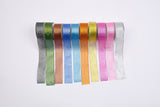 Sparkle sheer ribbon 25 mm wide - G.k Fashion Fabrics