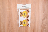 Teddy Bear Patch (2 Pieces Pack) Iron on , Sew on, Embroidered patches. - GK- 50 - G.k Fashion Fabrics