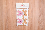 Teddy Bear Patch (2 Pieces Pack) Iron on , Sew on, Embroidered patches. - G.k Fashion Fabrics