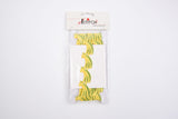 Fruits: Banana Strawberry Watermelon Crochet Lace Trim GK9/10/11 - G.k Fashion Fabrics