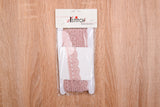 Lace Fabric Ribbon Trim GK- 60( 5 Yards Pack) - G.k Fashion Fabrics
