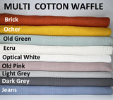 Cotton Multi Waffle Fabric - 4943 - G.k Fashion Fabrics