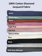 100% Cotton Diamond Jacquard Fabric - G.k Fashion Fabrics fabric