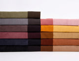 All Colors Pack Swatches Part 2 - G.k Fashion Fabrics Suede Knit Stretch Fabric / 10x10 cm/ All Colors Swatches Pack swatch