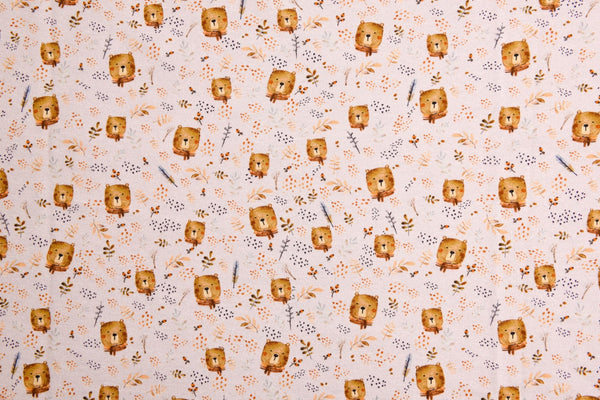 Alpine Fleece Bears Print Fabric- 5001 - G.k Fashion Fabrics fabric