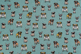 Alpine Fleece Bulldog Print Fabric- 5002 - G.k Fashion Fabrics fabric