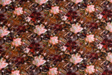 Alpine Fleece Colorful Bloom Print Fabric - 5009 - G.k Fashion Fabrics fabric