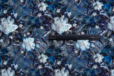Alpine Fleece Colorful Bloom Print Fabric - 5009 - G.k Fashion Fabrics fabric